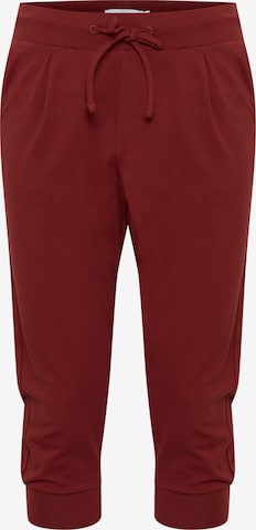 b.young Hose 'Pandina' in Rot: Vorderseite