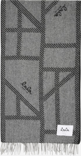 Šalikas 'Svea' iš Lala Berlin, spalva – margai pilka / juoda / balta, Prekių apžvalga