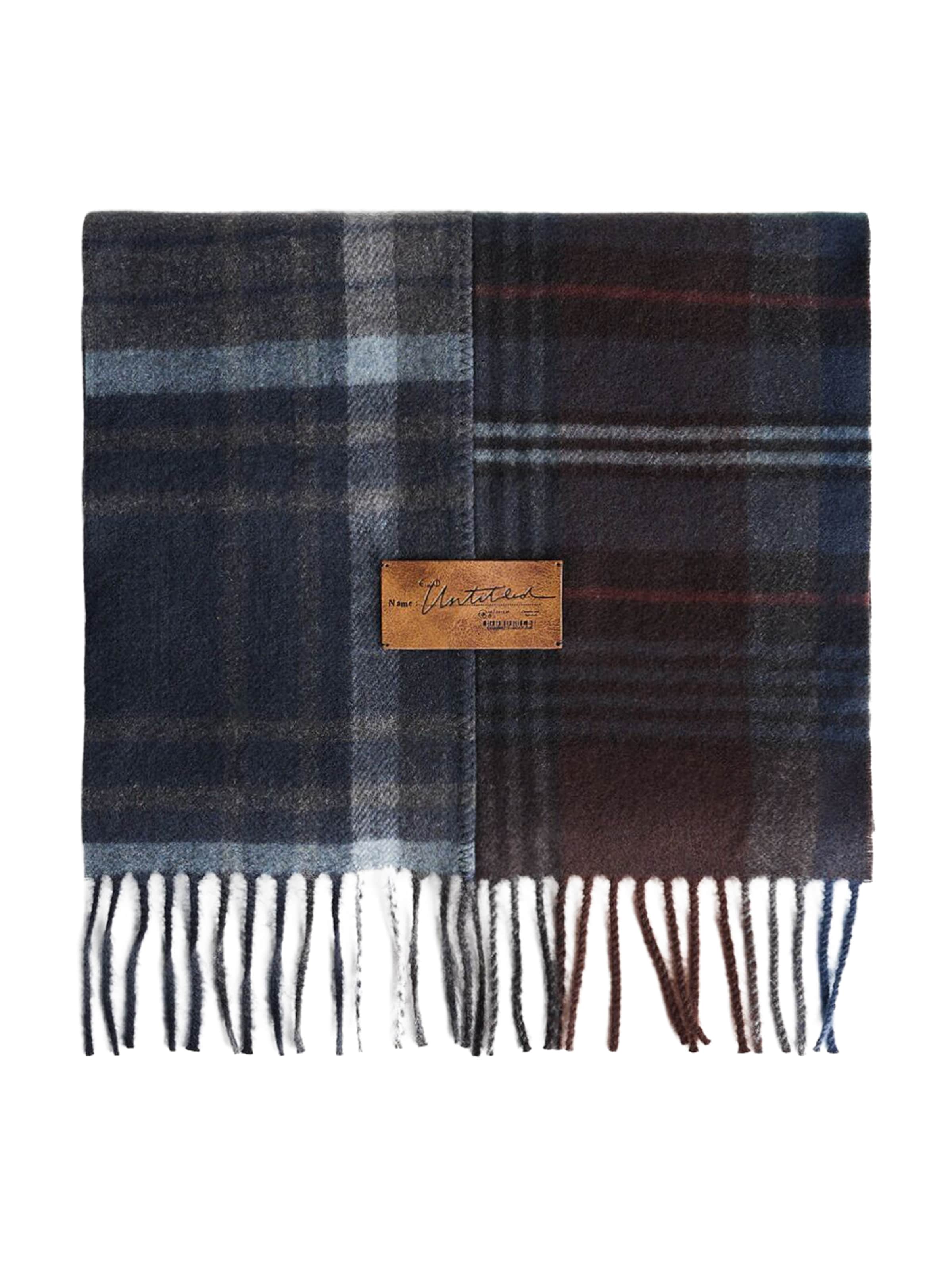 Bershka Šála – modrá: přední strana