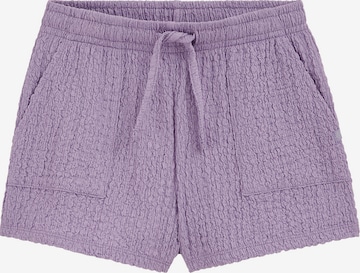 WE Fashion Loosefit Housut värissä lila: etupuoli