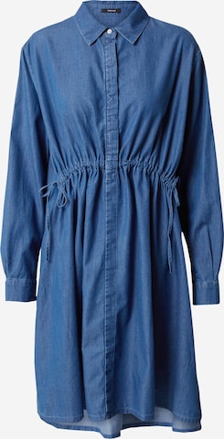 DENHAM Shirt Dress 'SARAH' in Blue: front