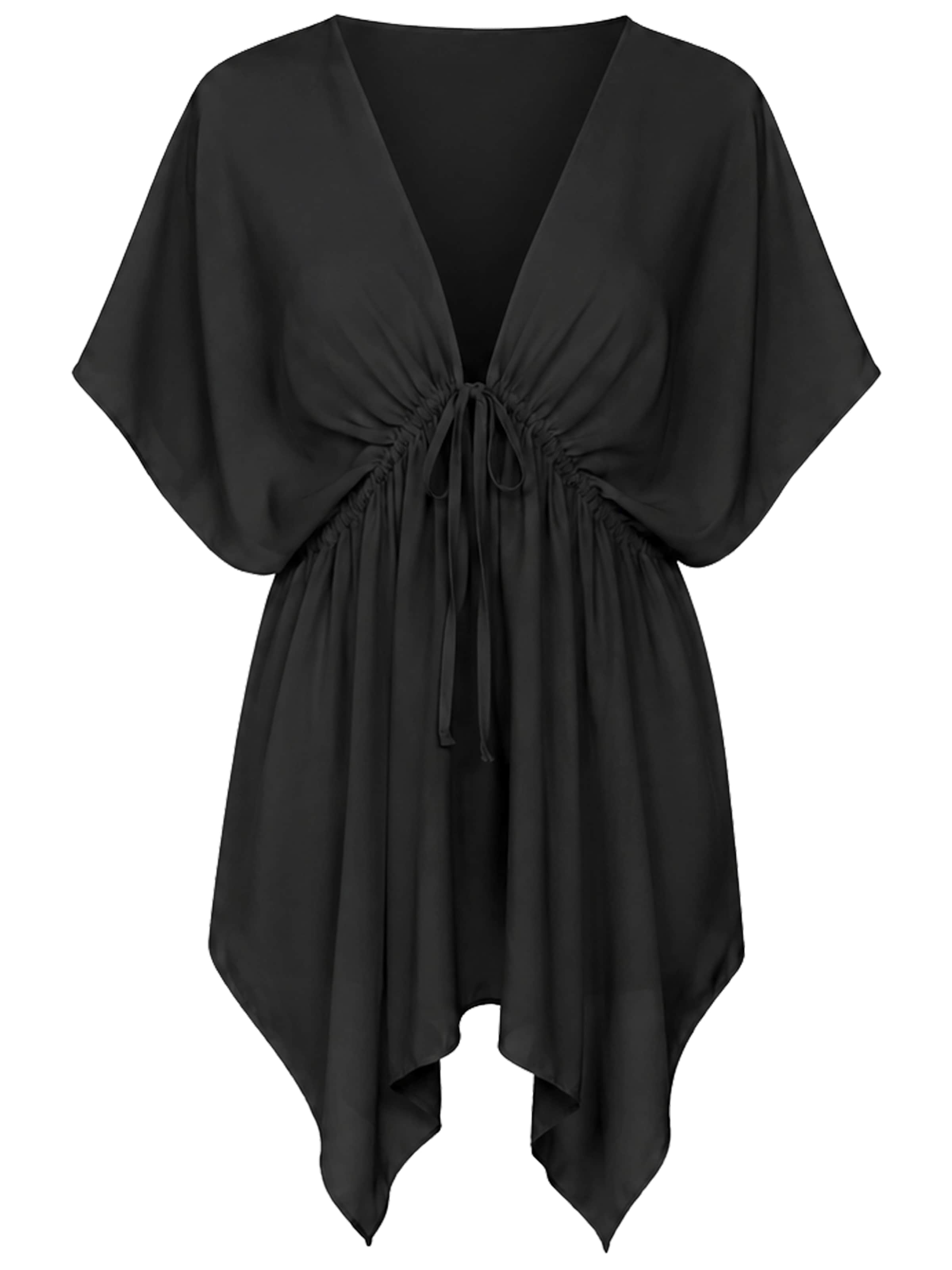 SEA ME SWIM Kimono 'ALMA KIMONO'‌‌‌‌‌ in Schwarz: Vorderseite