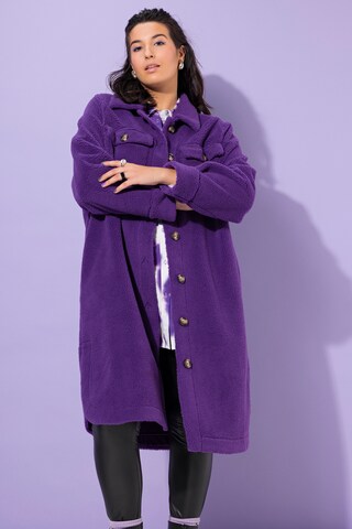 Studio Untold Between-Seasons Coat in Purple