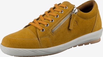 Paul Vesterbro Sneakers in Yellow: front