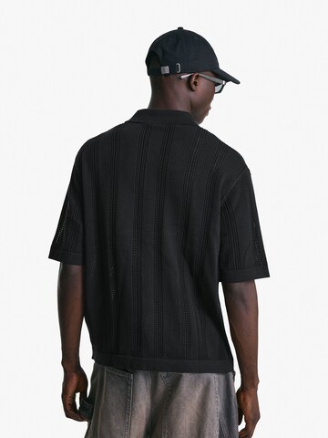 T-Shirt Bershka en noir