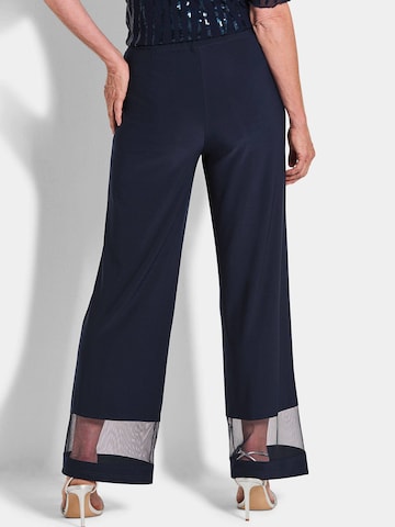 Wide Leg Pantalon 'Vera' Goldner en bleu
