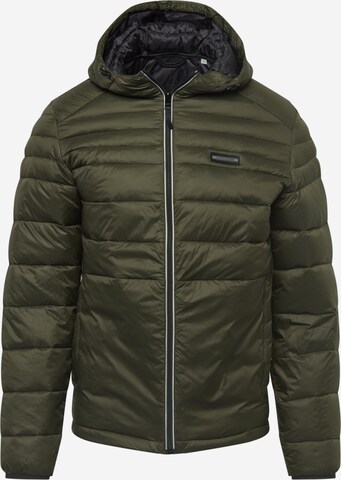 Veste mi-saison 'Ace' JACK & JONES en vert : devant