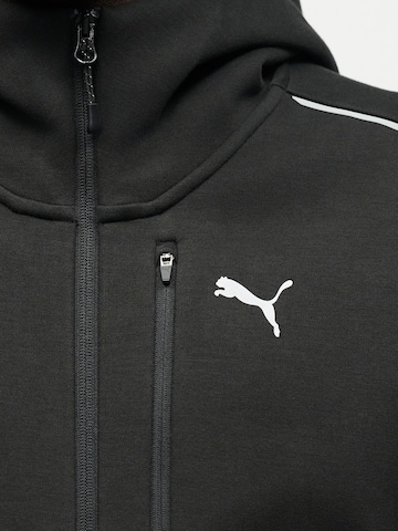 Bluză cu fermoar sport 'PUMATECH' de la PUMA pe negru
