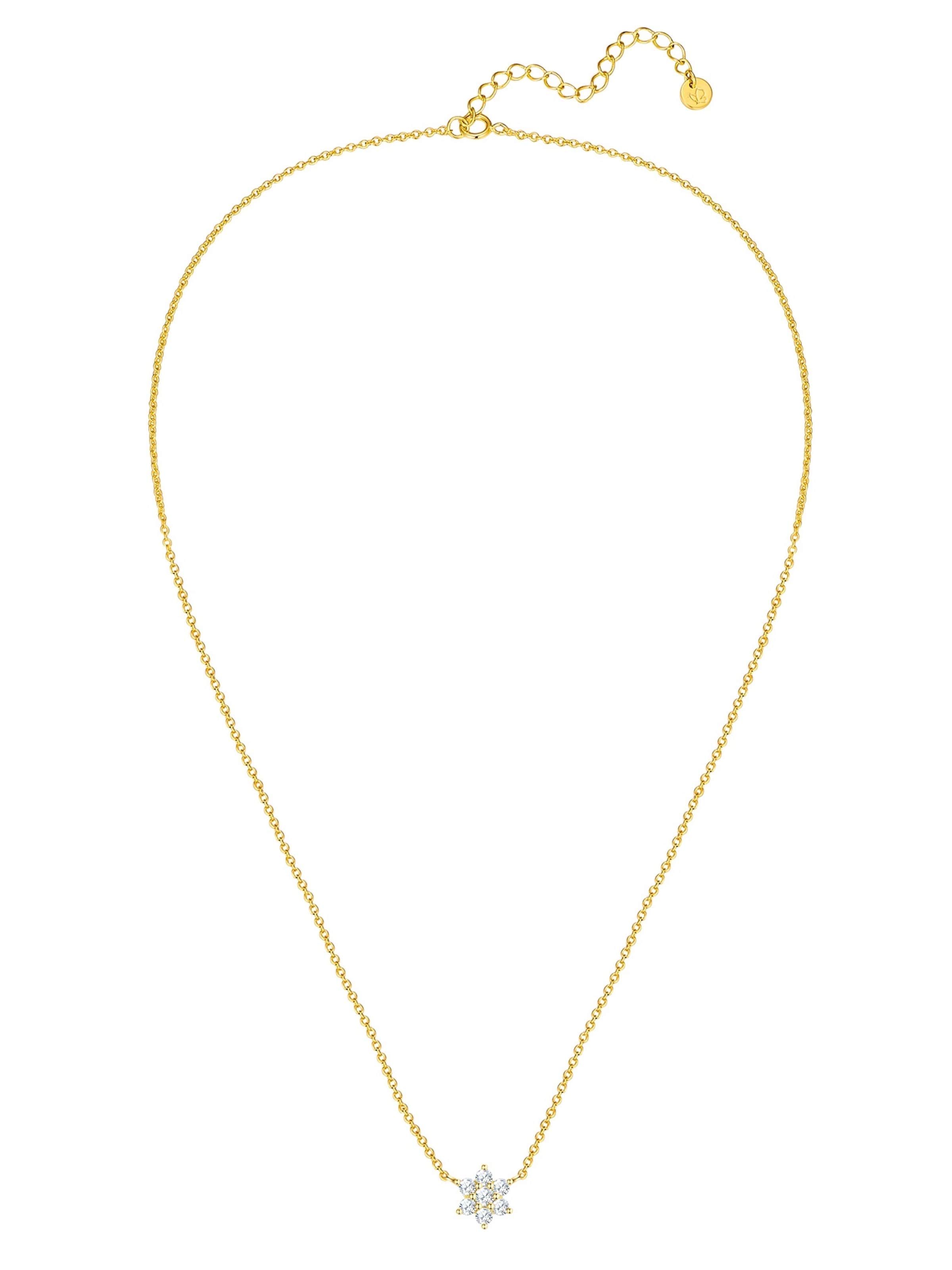 Glanzstücke München Ketting in Goud: voorkant