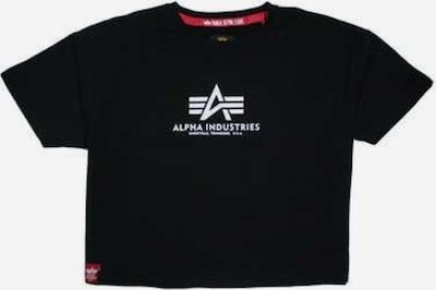 ALPHA INDUSTRIES Μπλουζάκι σε μαύρο, Άποψη προϊόντος