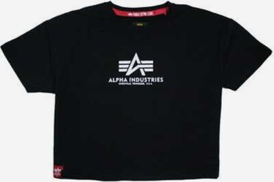 ALPHA INDUSTRIES Paita värissä musta, Tuotenäkymä