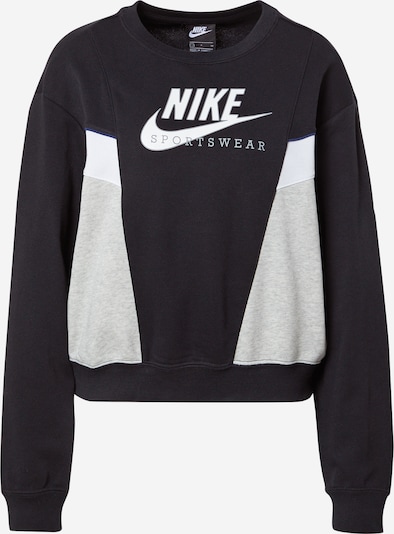 Felpa 'Heritage' Nike Sportswear di colore blu / grigio / nero / bianco, Visualizzazione prodotti