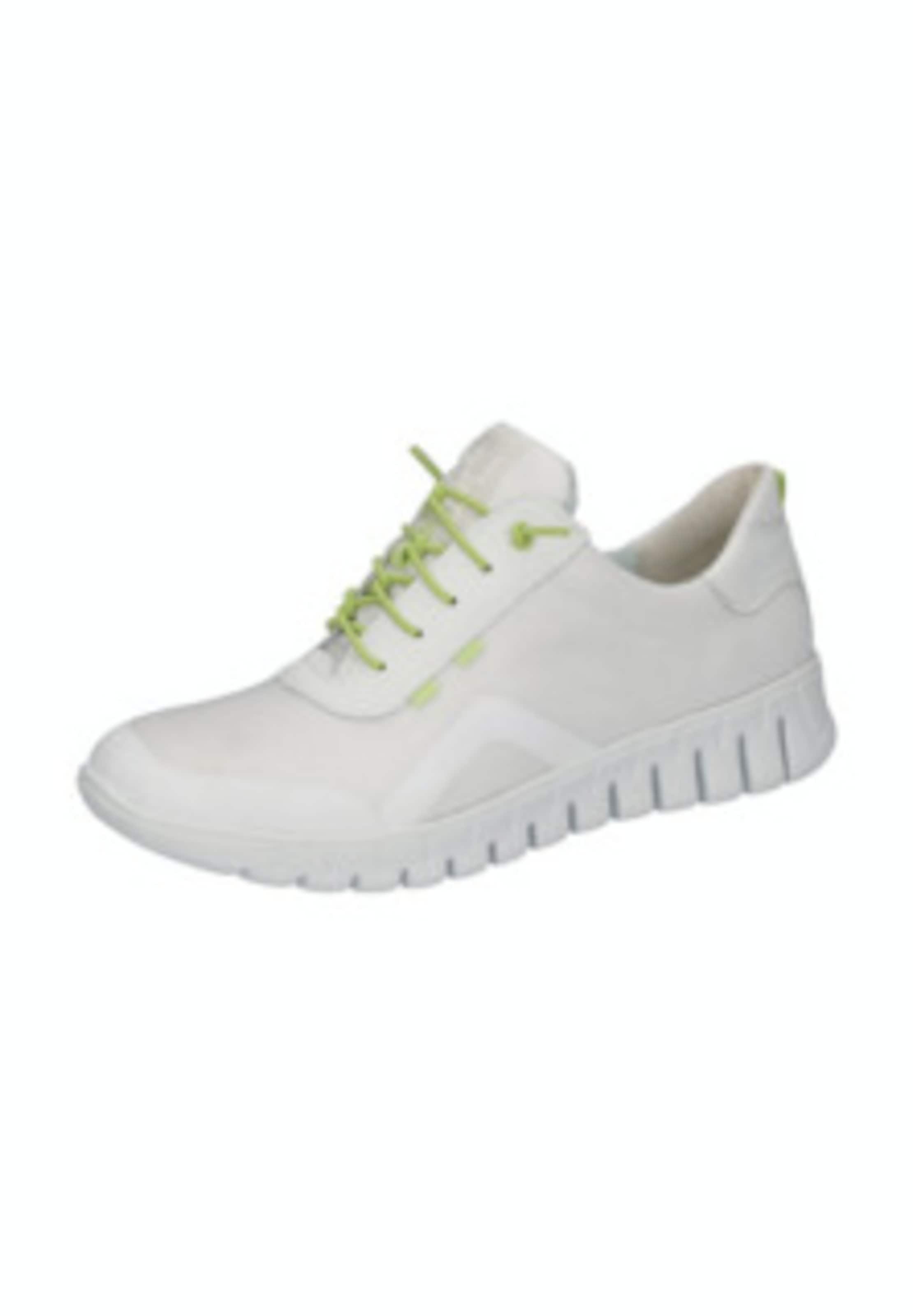 WALDLÄUFER Platform trainers in White