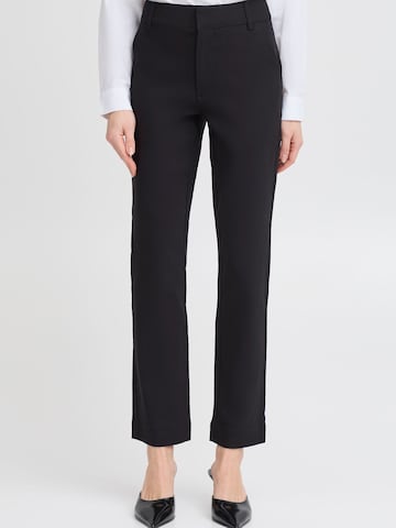 regular Pantaloni chino ' BYDIXI STRAIGHT PANTS' di b.young in nero: frontale