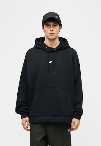 Nike Sportswear Sweatshirt 'CLUB' i svart: framsida