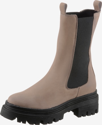 TAMARIS Chelsea boots in Grijs: voorkant