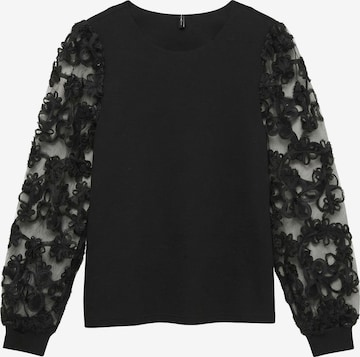 Tricou 'VMHALI' de la VERO MODA pe negru: față