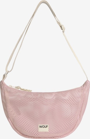 Wouf Shoulder bag in Pink: front