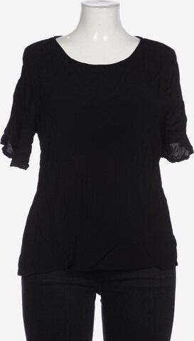 Cream Blouse & Tunic in XXL in Black: front