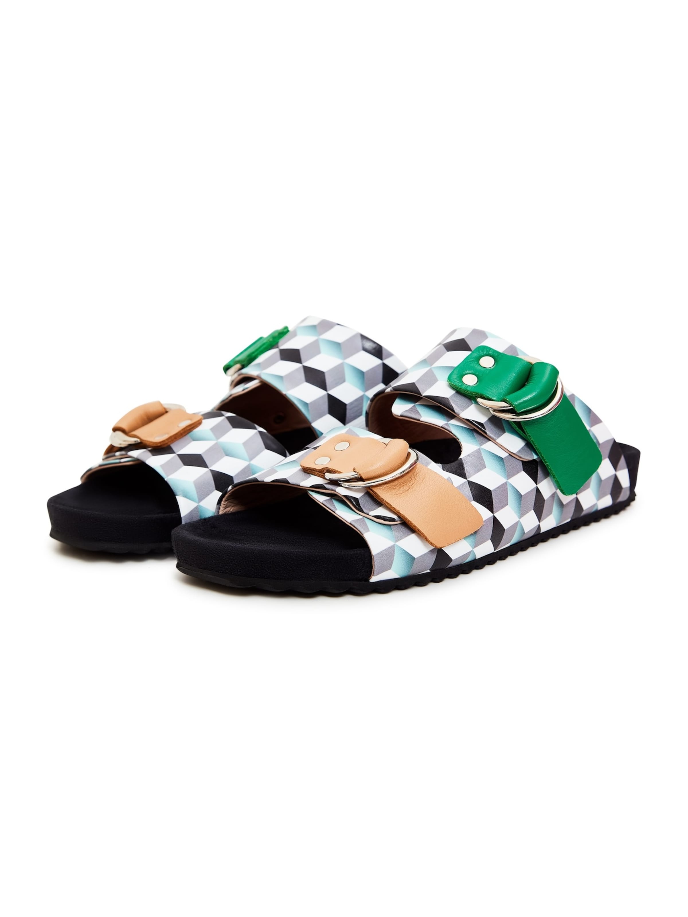 CESARE GASPARI Mules 'Mules' in Mixed colors