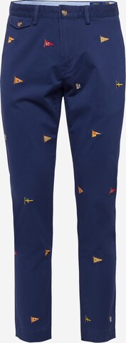 Polo Ralph Lauren Normální Chino kalhoty 'BEDFORDP' – modrá: přední strana