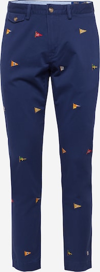 Pantaloni chino 'BEDFORDP' Polo Ralph Lauren di colore navy / giallo / rosso / bianco, Visualizzazione prodotti