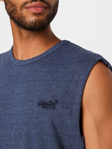 Superdry T-shirt i blå