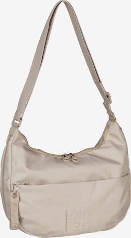 MANDARINA DUCK Beuteltasche in Beige: predná strana