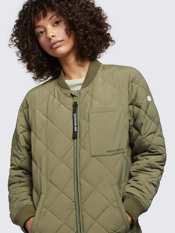 khujo Демисезонное пальто в Зеленый