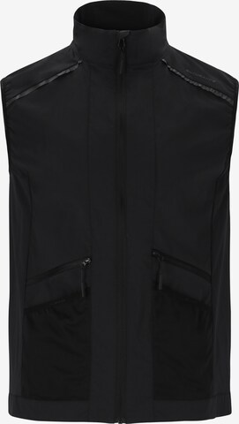 ENDURANCE Sports Vest in Black: front