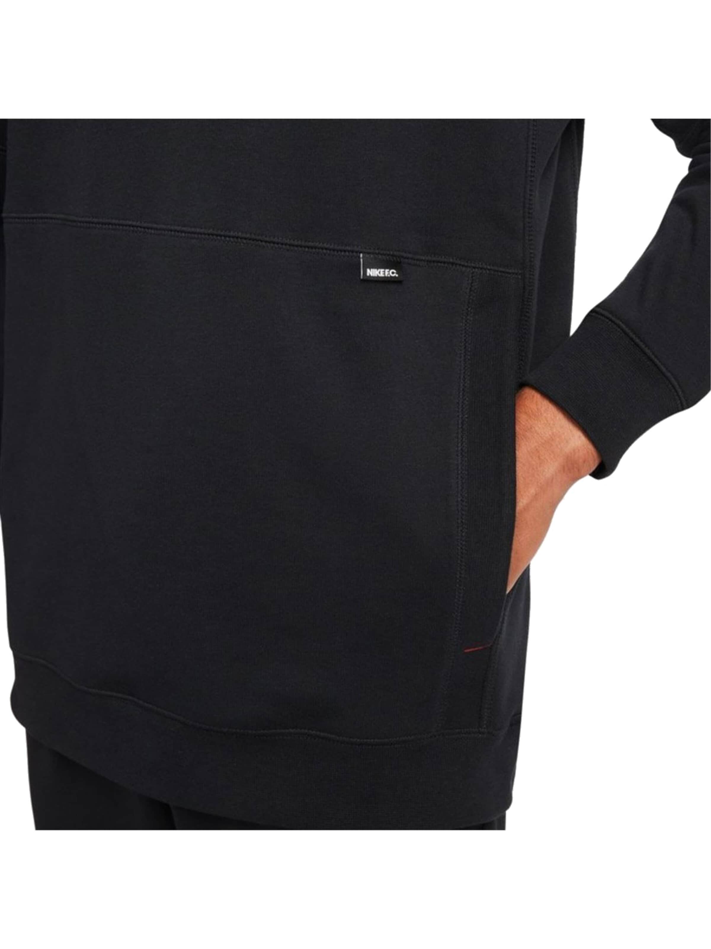 NIKE Sweatshirt 'Nike FC' in Zwart