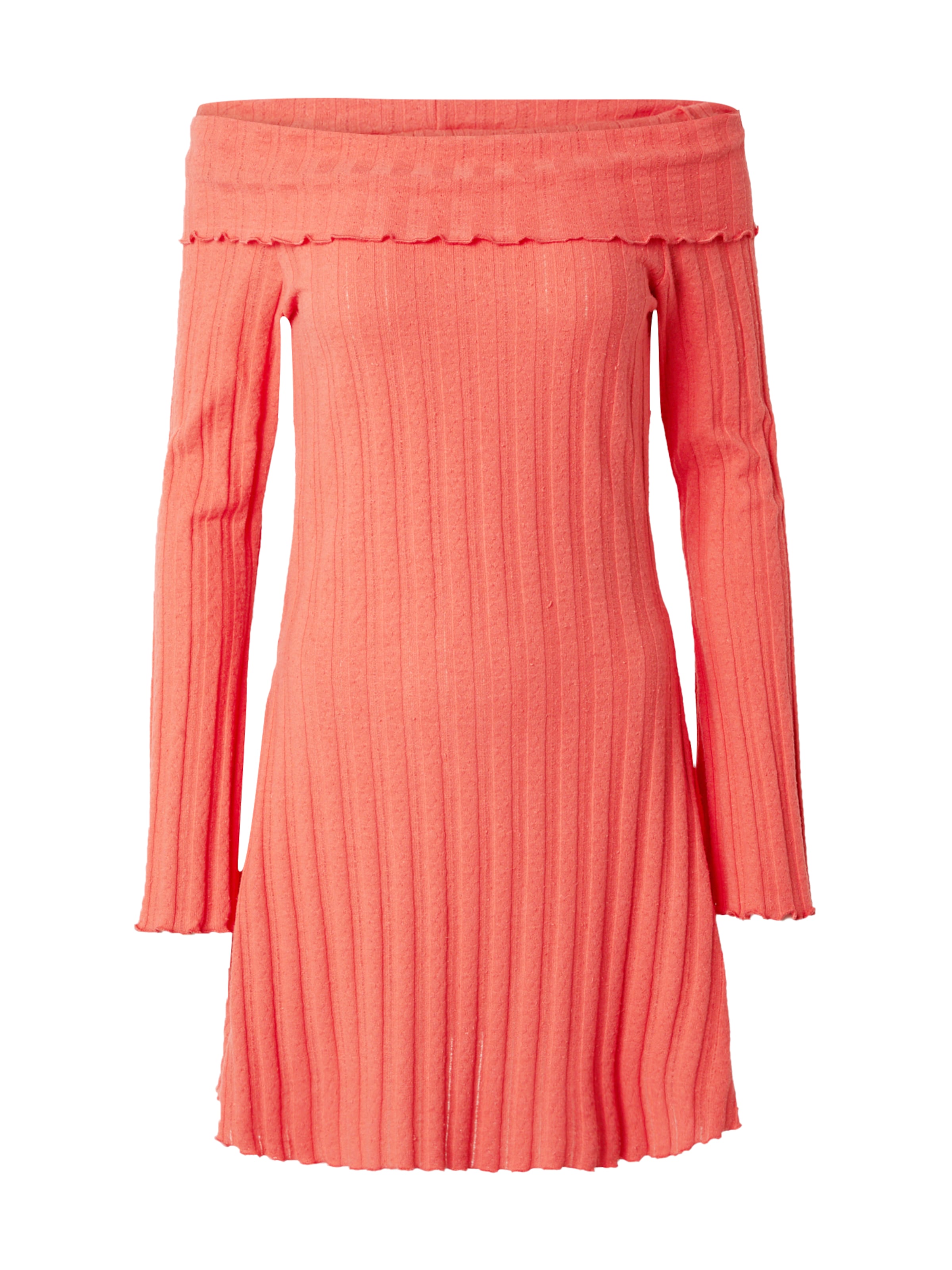 PIECES Knitted dress 'PCOLIVE' in Red: front