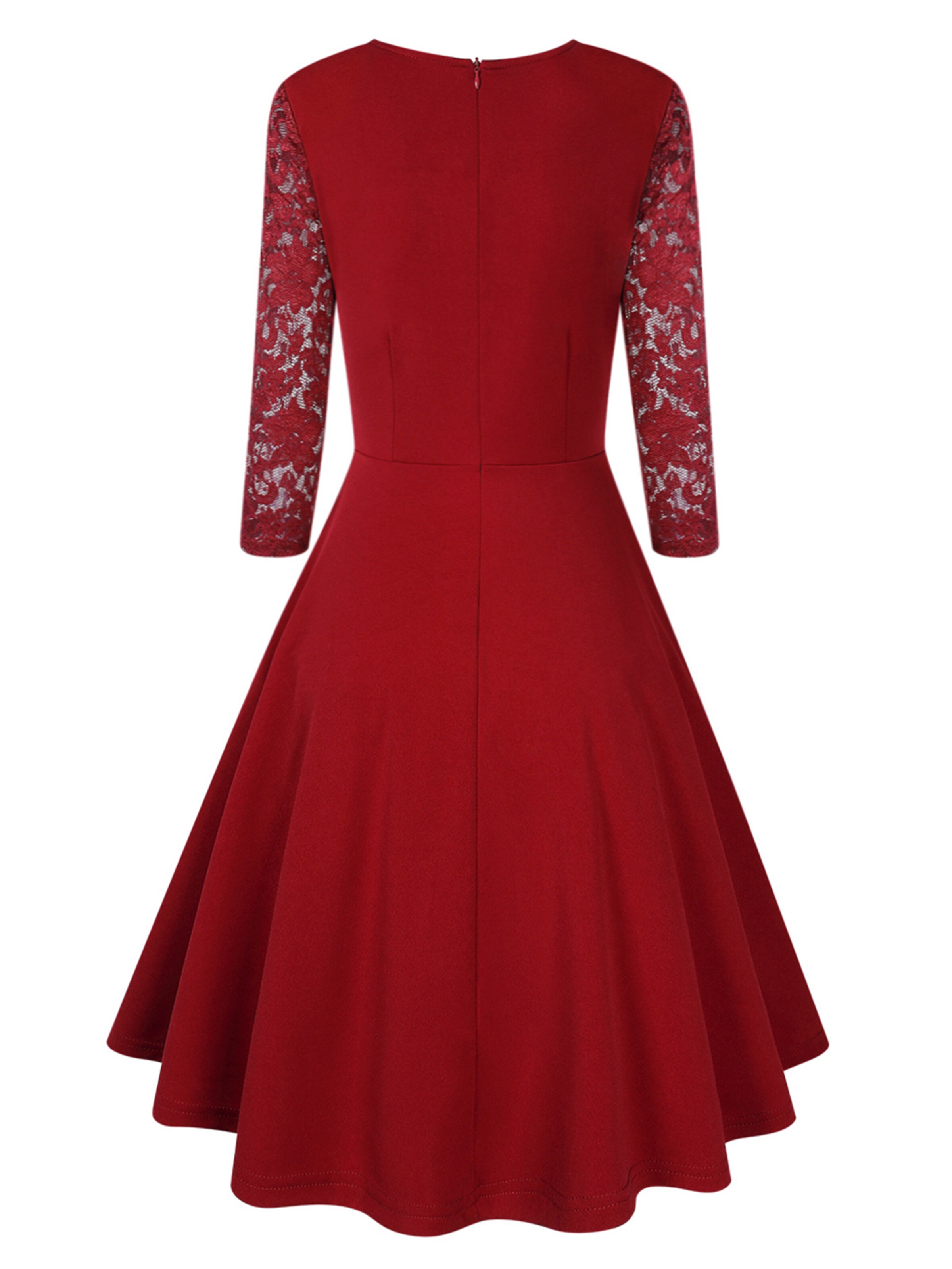 KoJooin Abendkleid‌‌‌‌‌‌‌ in Rot: Vorderseite