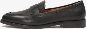 Kazar Classic Flats in Black: front