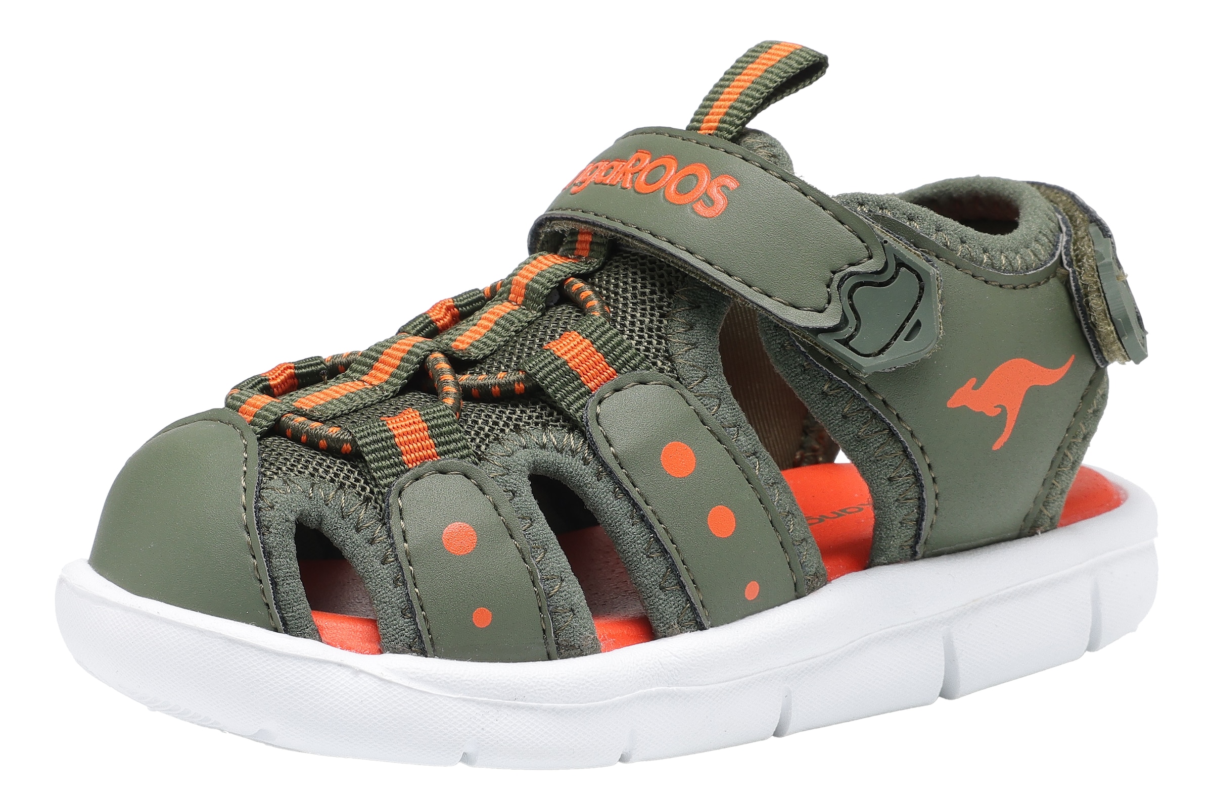 KangaROOS Sandale in Grau: Vorderseite