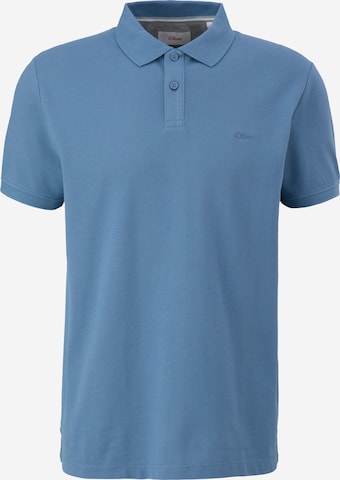 s.Oliver Shirt in Blauw: voorkant