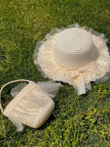 Tomshop24-7 Hat 'Anna, 2er Strandt Set' in Beige