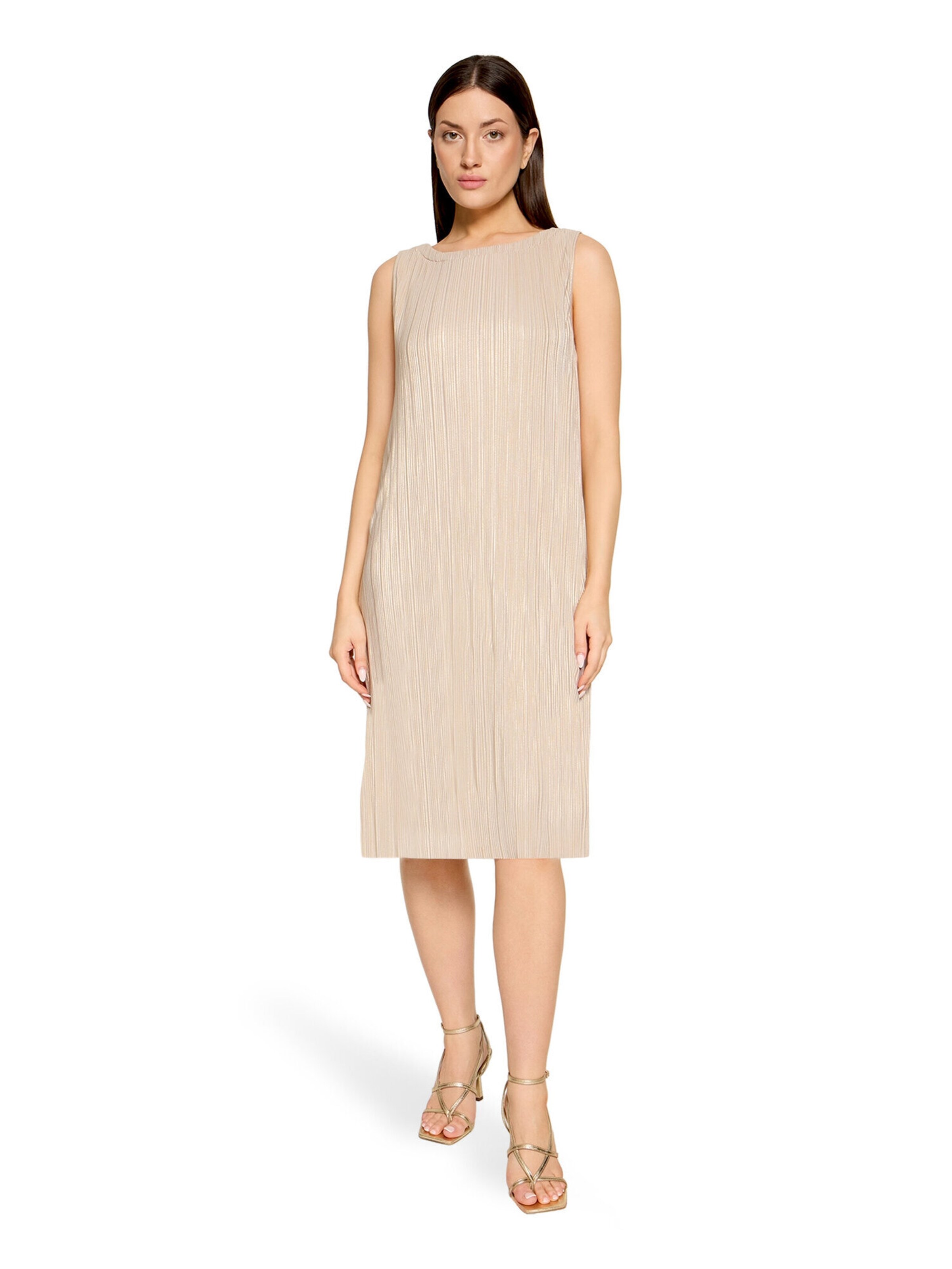 Robe Betty Barclay en beige : devant