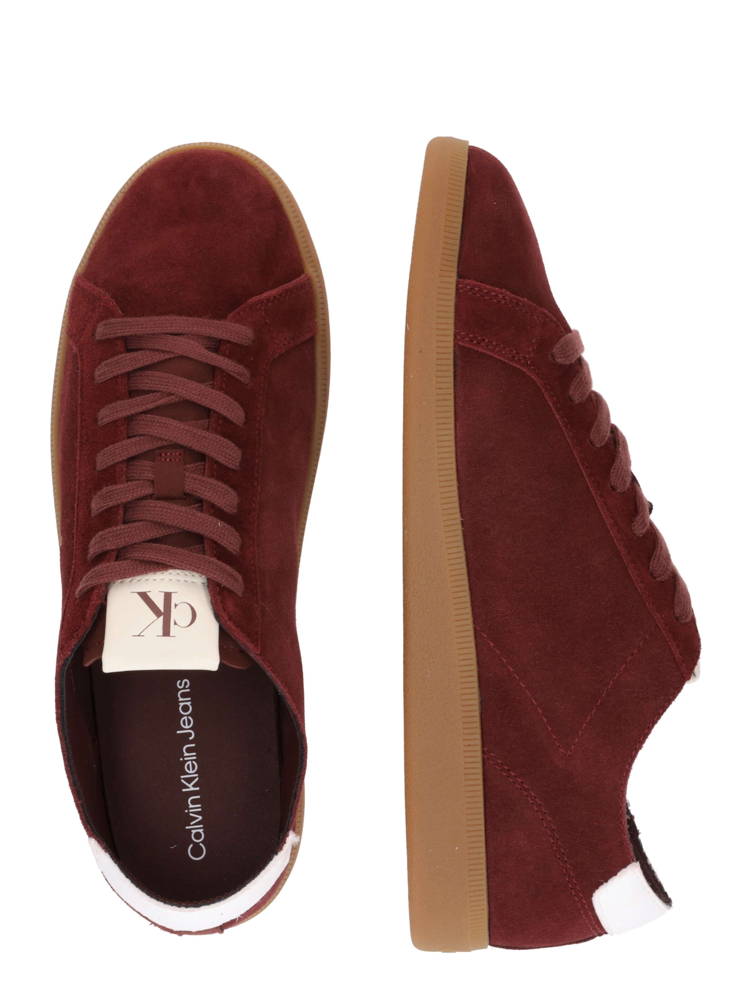 Baskets basses Calvin Klein en rouge