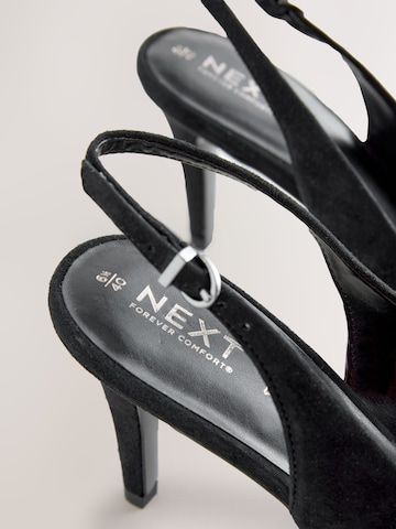 Next Sling körömcipők 'Forever Comfort®' - fekete