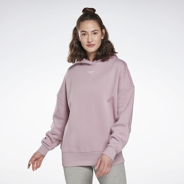 Reebok Sport sweatshirt i lila: framsida