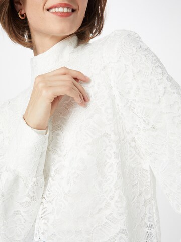PIECES Блуза 'MARIKA' в бяло