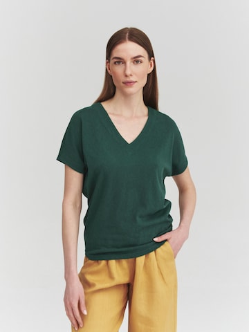 TATUUM Shirt 'Stena' in Groen: voorkant