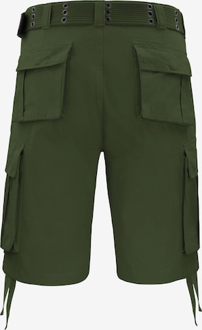 Regular Pantalon outdoor 'Kalahari' normani en vert