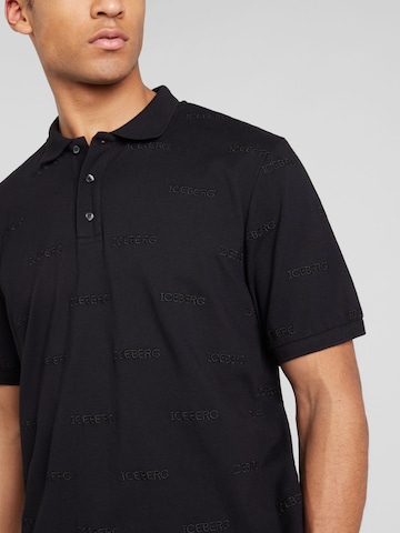 ICEBERG Poloshirt in Schwarz