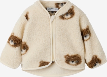 NAME IT Bluza polarowa 'NBMOrlaj' w kolorze beżowy: przód