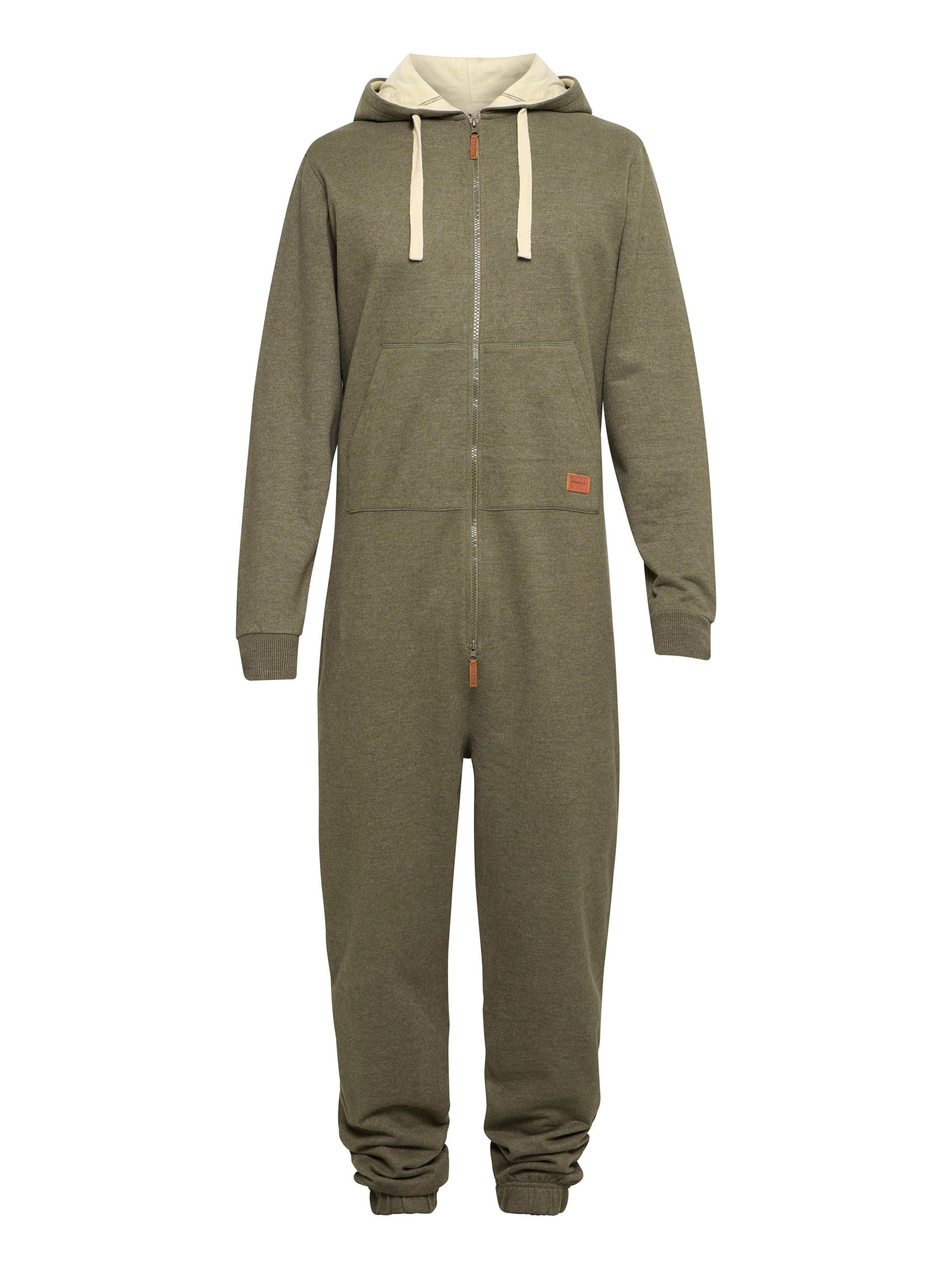 BLEND - Traje para estar en casa 'Salinho' en verde: frente