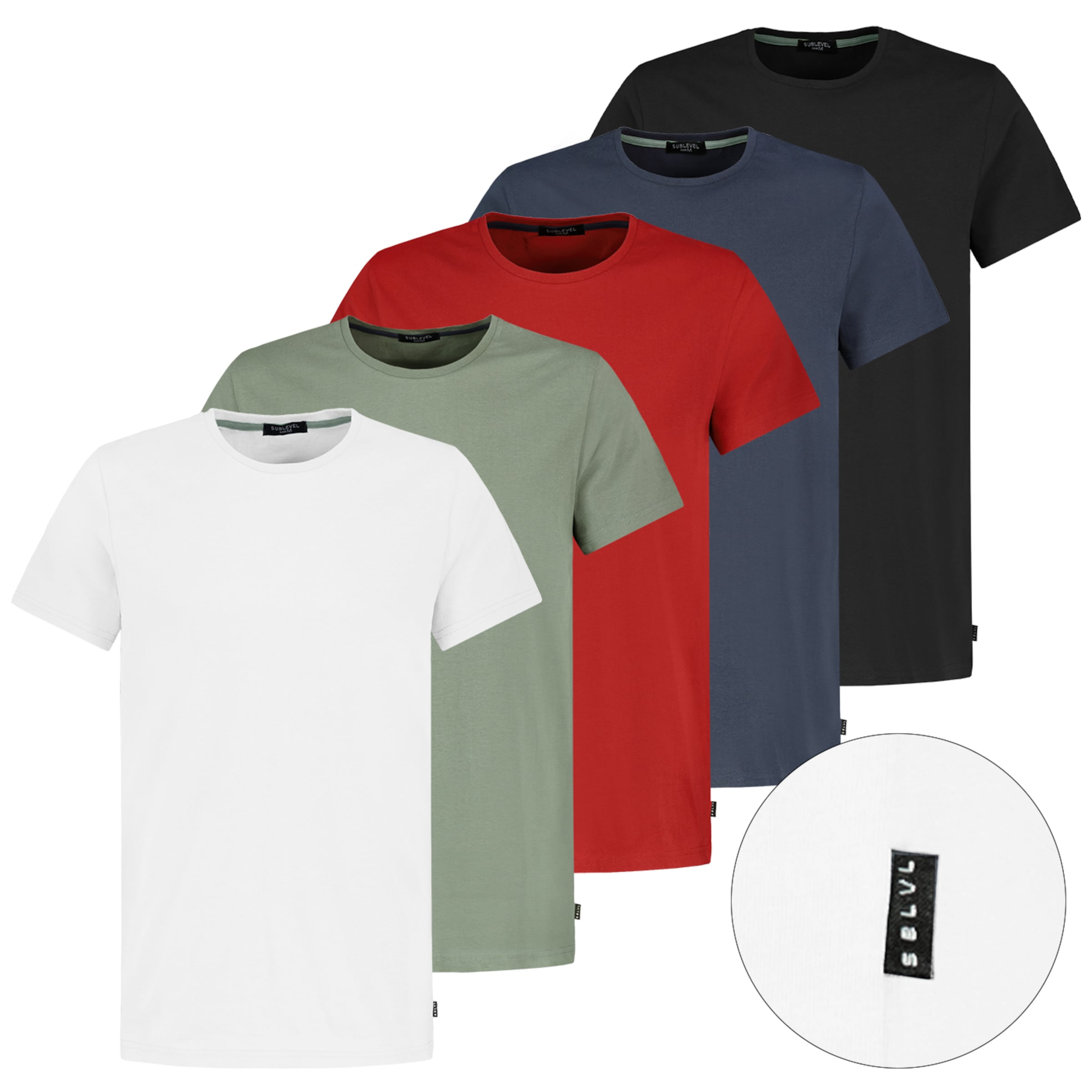 Sublevel Shirt in mischfarben, Produktansicht