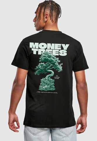 Mister Tee Koszulka 'Money Trees' w kolorze czarny: przód