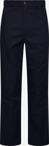 Superdry Loose fit Pleated Pants in Blue: front